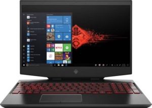HP OMEN 15T Gaming Laptop, 15.6 inch FHD 144Hz, Core i7-10750H 2.6Ghz, 16GB RAM DDR4, 1TB HDD+256GB SSD, NVIDIA GeForce RTX 2060 6GB, Win 10 Home - Black | 8VD75AV