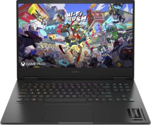 HP Omen 16t-wf100 Gaming Laptop, 16.1" FHD IPS 165Hz Display, Intel Core i7-14700HX Processor, 16GB RAM, 512GB SSD, GeForce RTX 4050 6GB, English Keyboard, Windows 11 Home, Black | 912K2AV