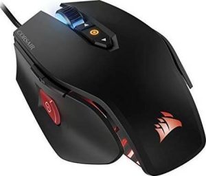 Corsair Gaming M65 PRO RGB FPS Gaming Mouse, Backlit RGB LED, 12000 DPI, Optical, Black | CH-9300011-NA