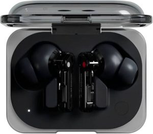 Nothing Ear (a) Wireless Earbuds, 11mm Dynamic Driver, Hi-Res Audio, 45 dB Noise Cancellation, Up To 42.5 Hours Playback, Smart ANC Algorithm, Transparency Mode, Adaptive ANC, Black | B162