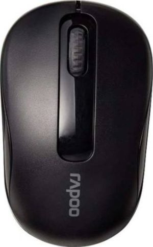 RAPOO M10 Wireless Mouse, 1000DPI Optical Sensor, Black | 17298
