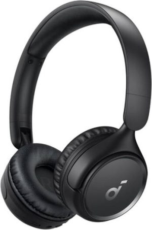 Soundcore H30i Wireless On-Ear Headphones, Foldable Design, Pure Bass, 70H Playtime, Bluetooth 5.3, Lightweight and Comfortable, Black | A3012
