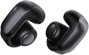Bose Ultra Open Earbuds with OpenAudio Technology, Open Ear Wireless Earbuds, Bluetooth v5.3 Connectivity, Up to 48 Hours of Battery Life, IPX4 Rated Protection, Black | 881046-0010