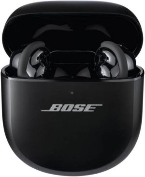Bose QuietComfort Ultra TWS Earbuds, Immersive, World-class Noise Cancellation, 3 Listening Modes, Up to 6H Battery, Dynamic Mic Mix for Calls, SimpleSync & Bose Music App, Black | 882826-0010