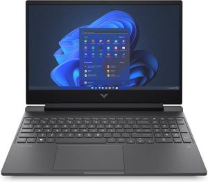 HP Victus 15- FB2082WM Gaming Laptop, 15.6? FHD IPS 144Hz Display, Ryzen 5 8645HS, 512GB SSD, 8GB RAM, NVIDIA RTX 4050-6GB, Backlit Keyboard, WIN11, Black | A14MNUA#ABA