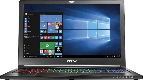 MSI GS63VR STEALTH-252 - 15.6"FHD - i7-7700HQ - Nvidia GTX 1060 - 16GB - 1TB HDD+256GB SSD - Image 5